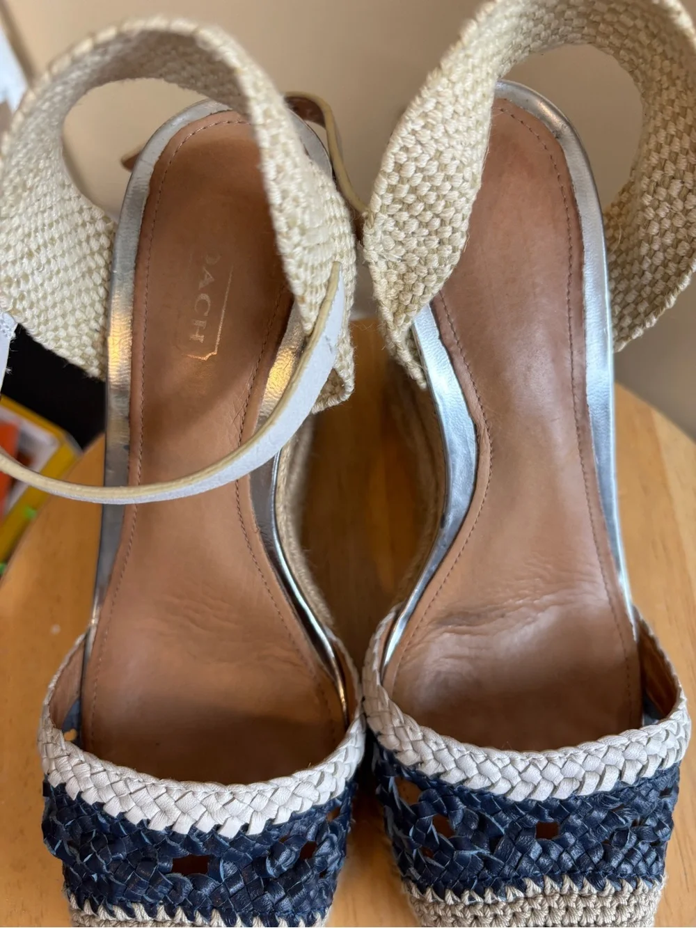 Coach vintage wedges